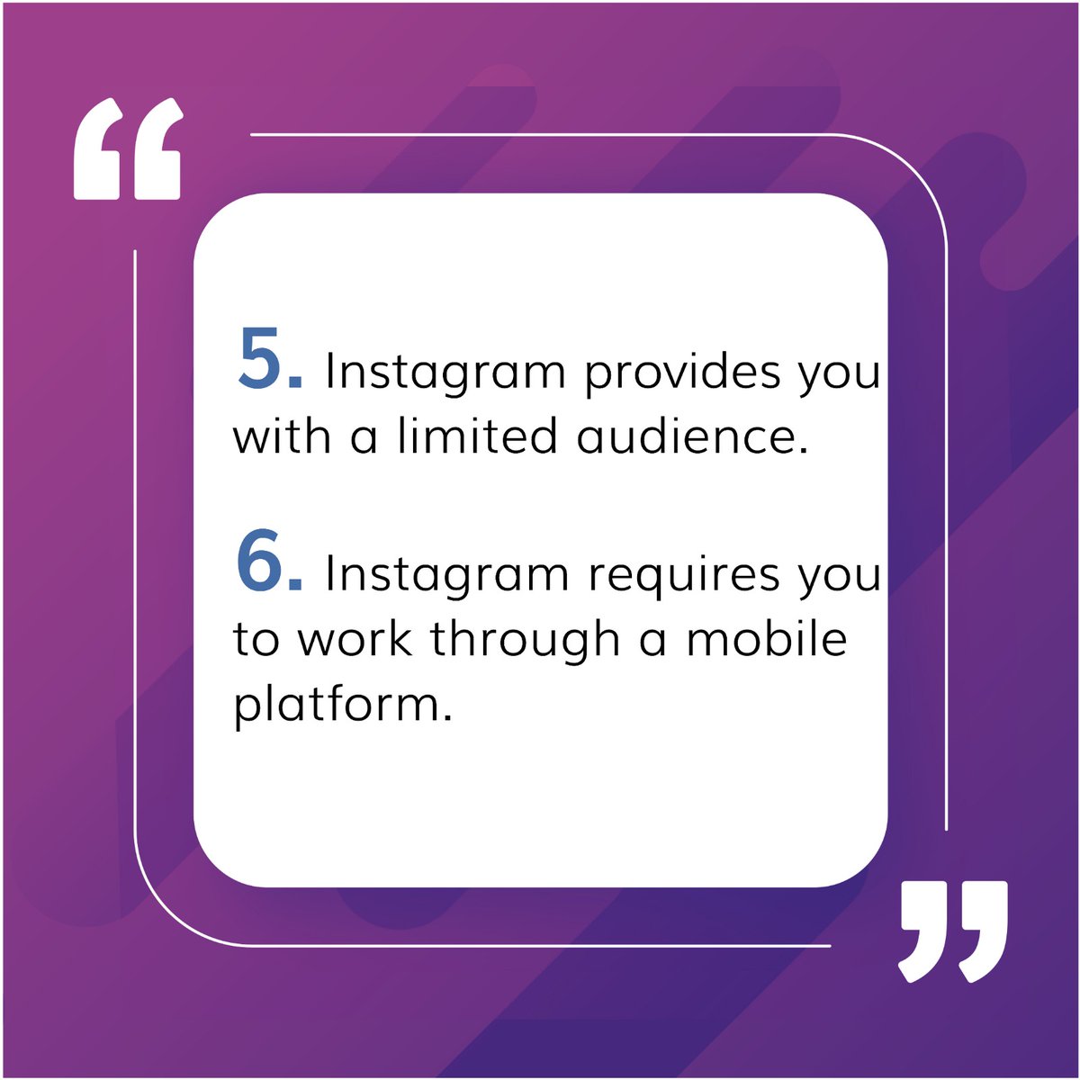 Even Merits have some Demerits!
We have to accept both for better performance..

#instagram #contentplan #instagramplan #instagramplanner #instagramtricks #instagramsecrets #instagramtips #instagrammarketingguide #instagramguide #instaplanner #instagrammers #instagramgrowth