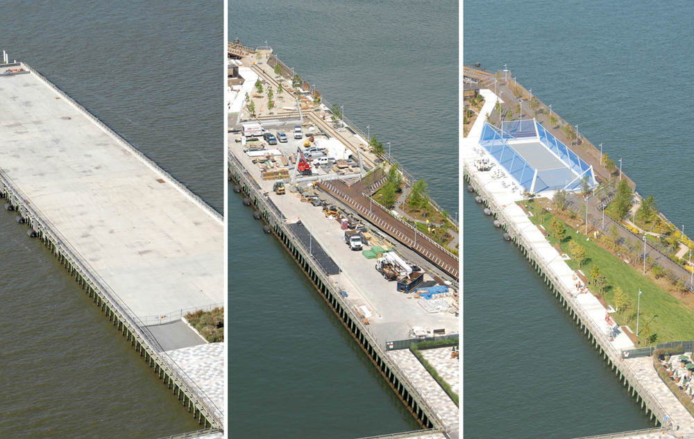 WATCH: We documented the remarkable construction of <a href="/HudsonRiverPark/">Hudson River Park</a>'s just-opened Pier 26 in Tribeca, including a 2-years-in-2 minutes time-lapse video. bit.ly/3l8AqXu <a href="/GilbaneBuilding/">Gilbane Building</a> <a href="/DowntownNYC/">The Downtown Alliance</a>