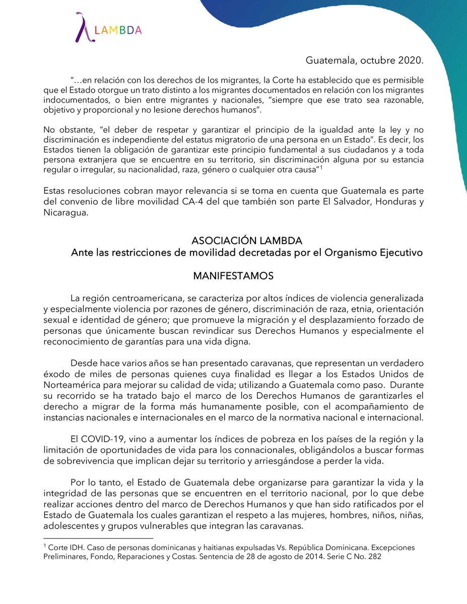 Asociación Lambda tweet media