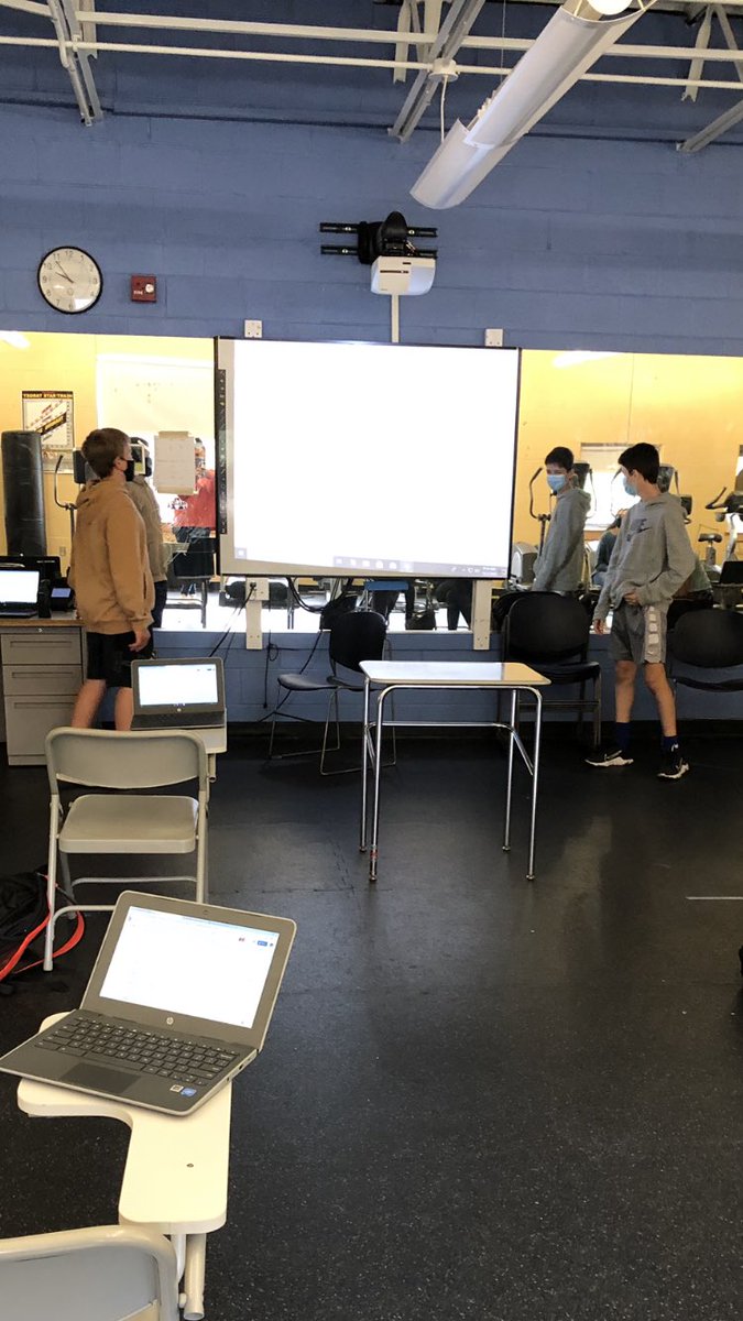 Freshman Wellness students demonstrated their refusal skills through their own written skits this morning! #sayNO #refusalskills #decisionmaking #wellness <a href="/Kstcoeur/">Kelley St Coeur (she/her/hers)</a> <a href="/MrsELachapelle/">Erin Lachapelle (she/her/hers)</a> <a href="/AshlandClockers/">Ashland Public Schools</a>