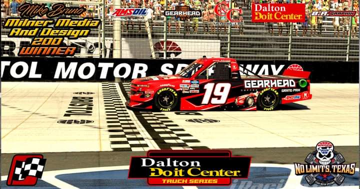 DDCTSupdates's tweet photo. Mike Bruno picked up his first win of the 2020 season last week at the virtual @BMSupdates. https://t.co/sg3UBSCnRh