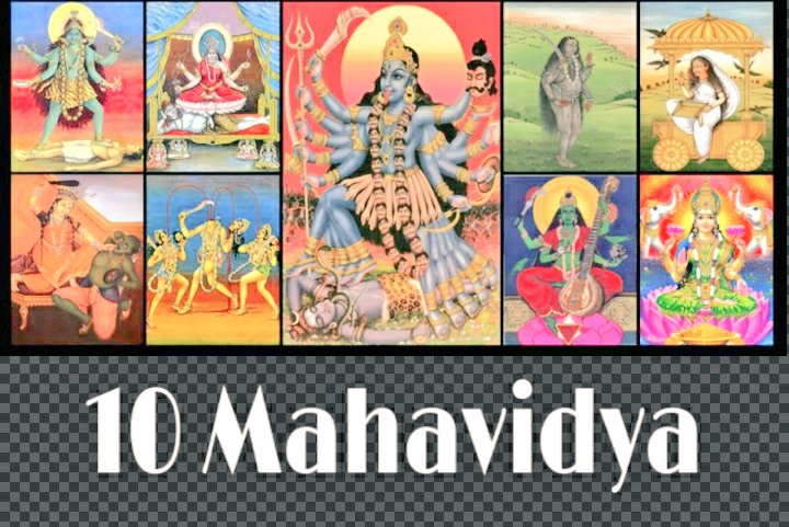  #Thread || 10 Mahāvidhya ||सर्वरूपमयी देवी सर्वभ् देवीमयम् जगत। अतोऽहम् विश्वरूपा त्वाम् नमामि परमेश्वरी।। The Adhishthatrā powers of the ten directions are called the Ten Mahavidya, which is considered as the form of Adi Parashakti Mata Pārvati.