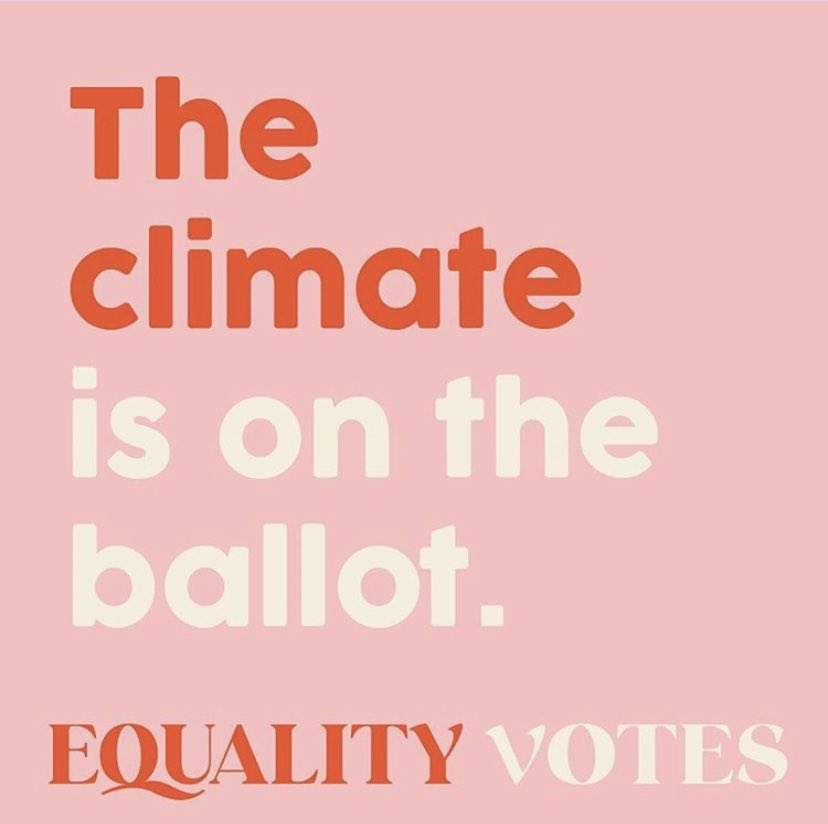No115MSUDenver's tweet photo. Climate change is undeniable—and mitigating the consequences is why we're voting. Tell us why climate justice matters to you in the comments. And if environmental justice is why you vote, share this post!
#climatechange #climatecrisis #voteforclimate #vote2020 #climatechangereal https://t.co/TD62U7eviV