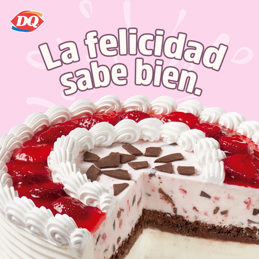 Arriba 83+ imagen pastel dairy queen pay de fresa Abzlocal.mx