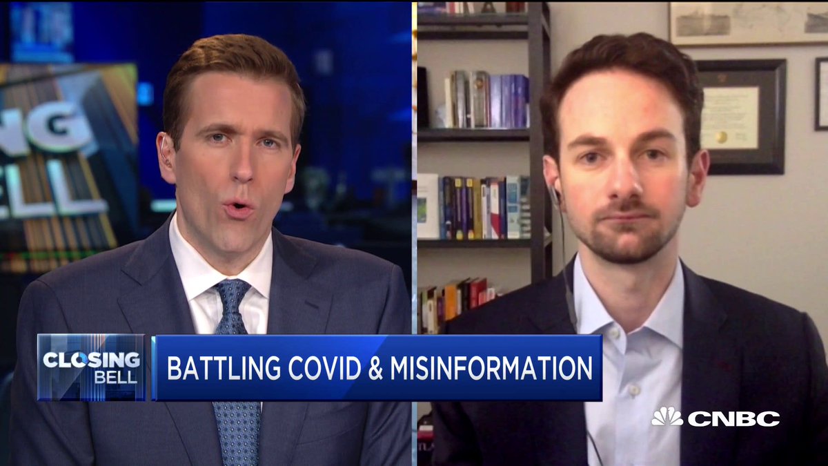 “However this misinformation is getting out…it’s changing the way people consume information. People are really engaging with these conspiracies…and that’s what we’re able to measure using Predata’s analytics.” via <a href="/cnbcclosingbell/">CNBC's Closing Bell</a> hubs.ly/H0xlqnz0