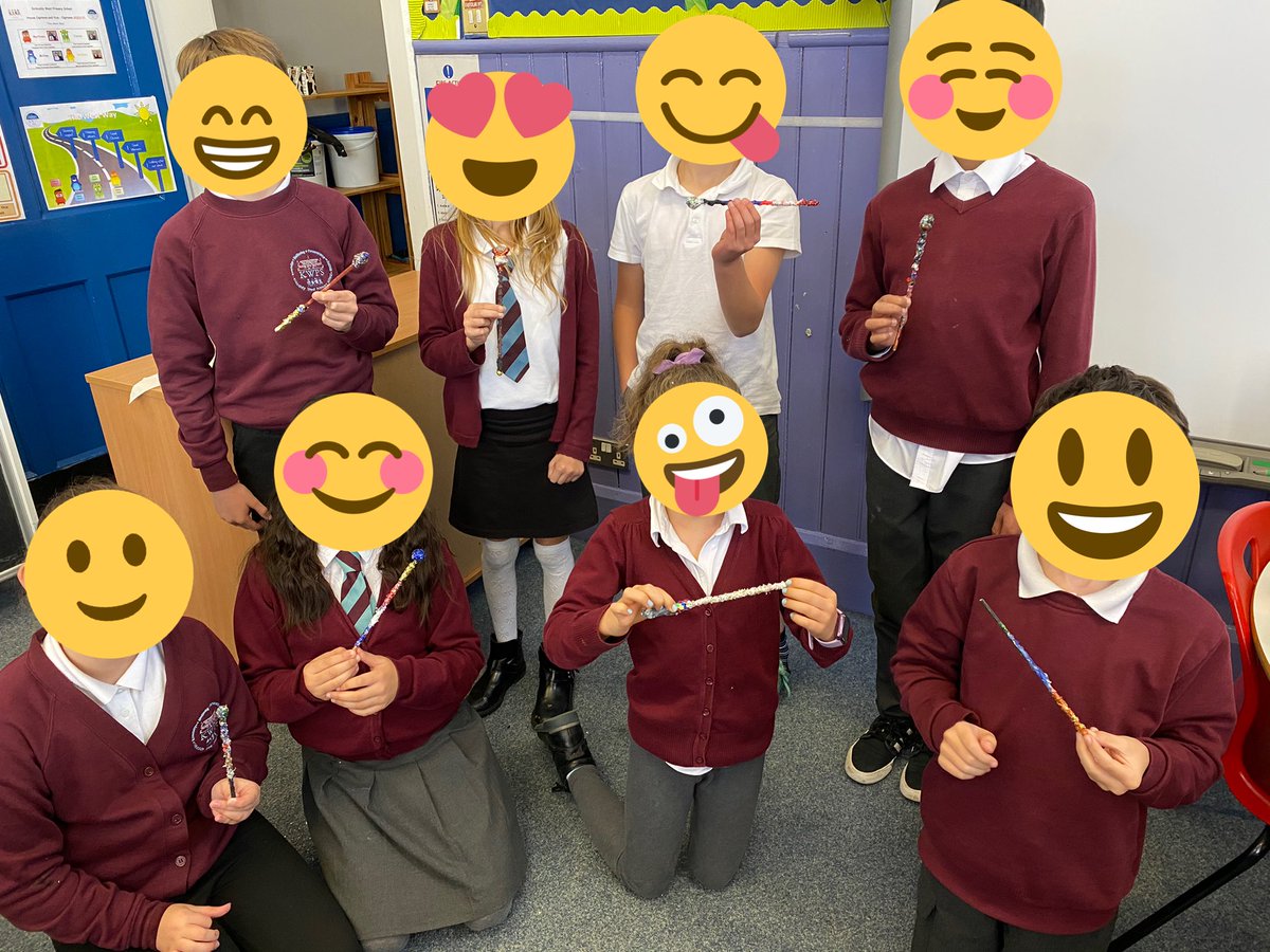 We have been making our own magic wands, we added the final sparkling touches today. I hope everyone is enjoying casting their spells tonight. <a href="/Kirkcaldywestps/">Kirkcaldy West PS and ELC</a>