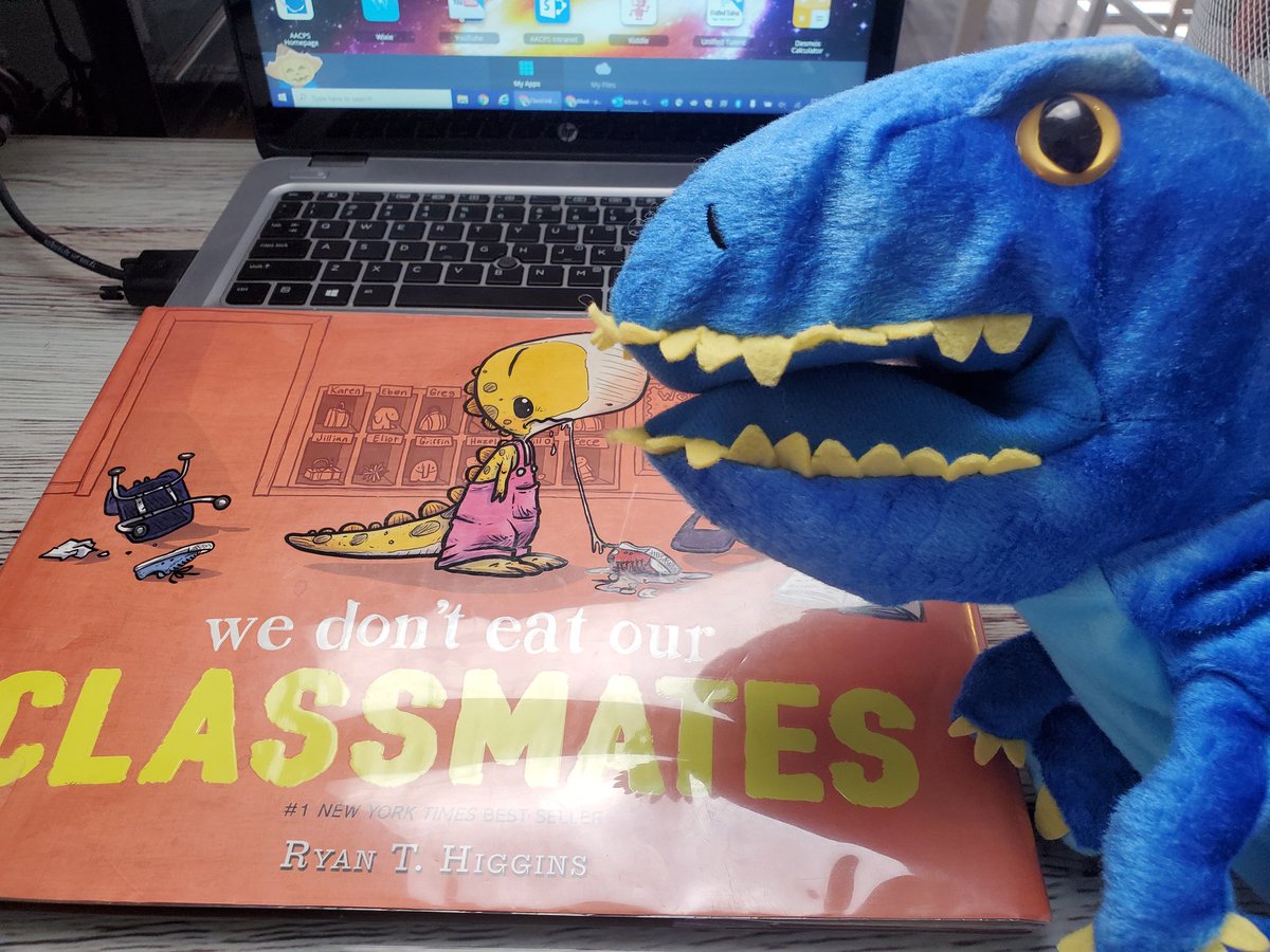 ShipChoiceMedia's tweet photo. Has your Kindergartener told you about Bob the Dinosaur yet? 😂🦖 #buildingrelationships #wedonteatourclassmates https://t.co/c8buO34qq6