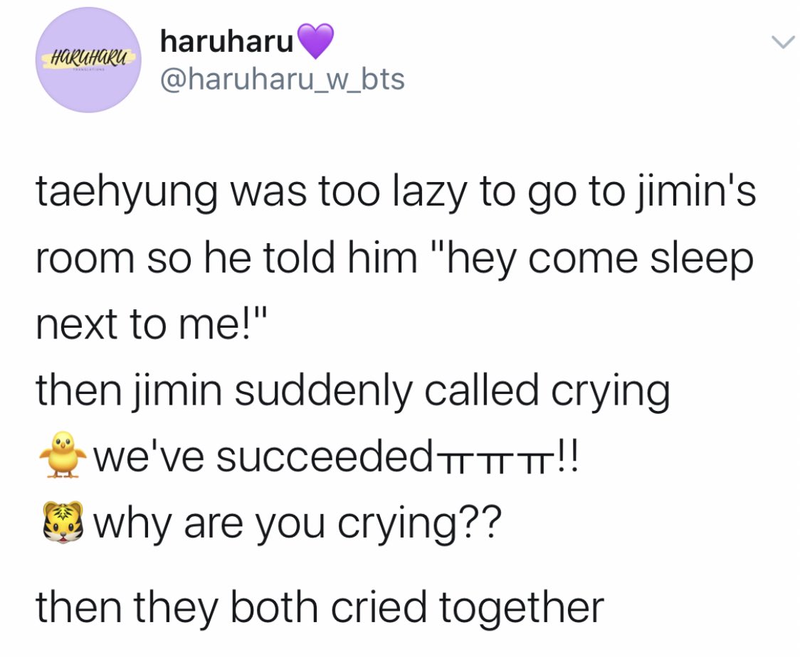together; a wholesome vmin thread