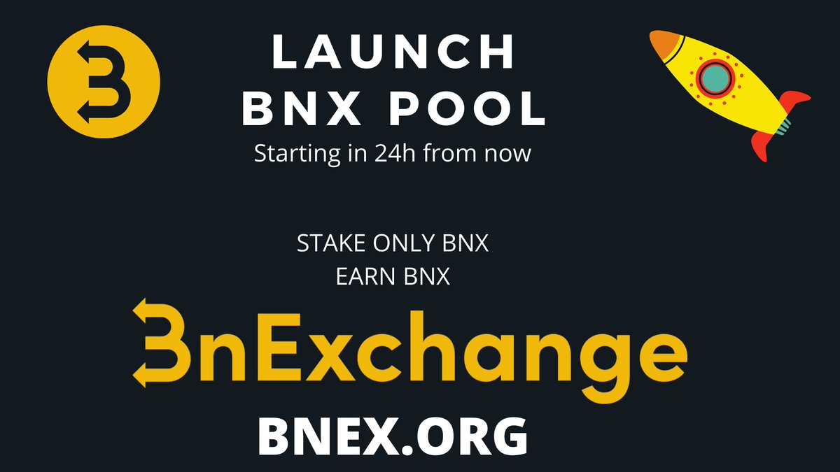 Bnex.org #BSC (@bnexchange) on Twitter photo π€π10,000 $BNX ! AIRDROP ππ€
BNEXIANS AIDROP FOR CELEBRATING
LAUNCHING BNX FARMING POOL π©βπΎπ§βπΎ
1. LIKE + RETWEET
2. Comment your BEP20 address
-> Join the Telegram: t.me/bnexswap 
#BinanceSmartChain #BSC #cryptocurrency
FARM BNX  !! π€π10,000 $BNX ! AIRDROP ππ€
BNEXIANS AIDROP FOR CELEBRATING
LAUNCHING BNX FARMING POOL π©βπΎπ§βπΎ
1. LIKE + RETWEET
2. Comment your BEP20 address
-> Join the Telegram: t.me/bnexswap 
#BinanceSmartChain #BSC #cryptocurrency
FARM BNX  !!