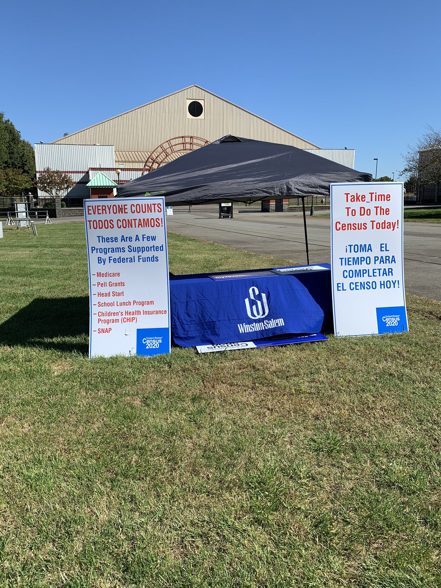 city of winston salem on City Of Winston Salem Nc On Twitter Another Reminder At The Drive Thru Complete The Census