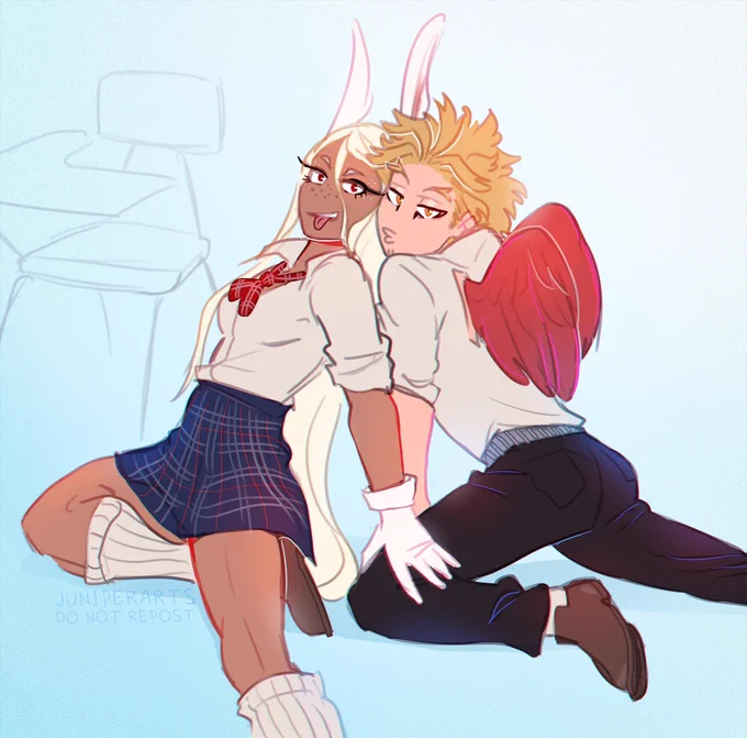 Some #bnha highschool AU shenanigans ?? 