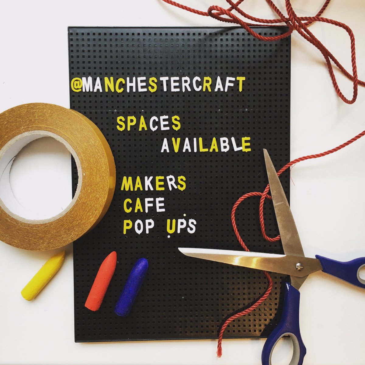 ManchesterCraft's tweet photo. Makers of the North West! We’ve got some amazing opportunities at Manchester Craft and Design Centre! Come and join our talented community. We’re also looking for makers of great food and drink! Email us at contactus@craftanddesign@com 
#craftstudios #manchestermakers https://t.co/voKGQ4Xadp