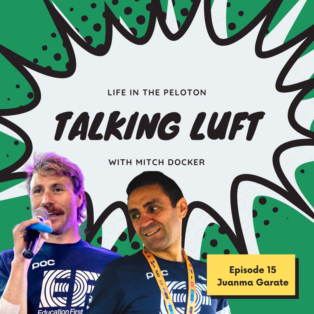 LifeinthePelo's tweet photo. ⚡️ NEW TALKING LUFT OUT NOW!
I chat with my DS on @EFprocycling and ex-pro, who raced in the era of Luft, @GarateJuanma.
Listen now on Life in the Peloton on all good pod apps or 👇🏼
https://t.co/CGRCSna7X1
#talkingluft #lifeinthepeloton https://t.co/fu2BbHIK4T