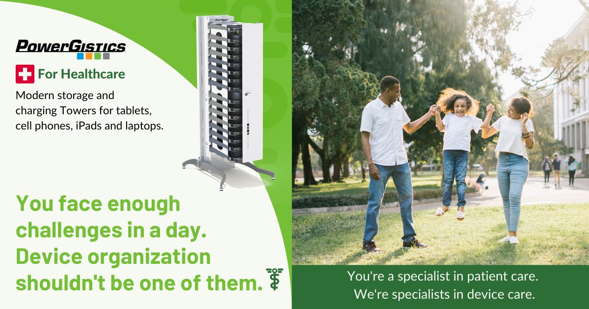 PowerGistics's tweet image. We have the solution to organize your devices, so you have more time to care for your patients.   #tabletstorage #cellphonecharger #patientcare #healthcare powergistics.com/healthcare/