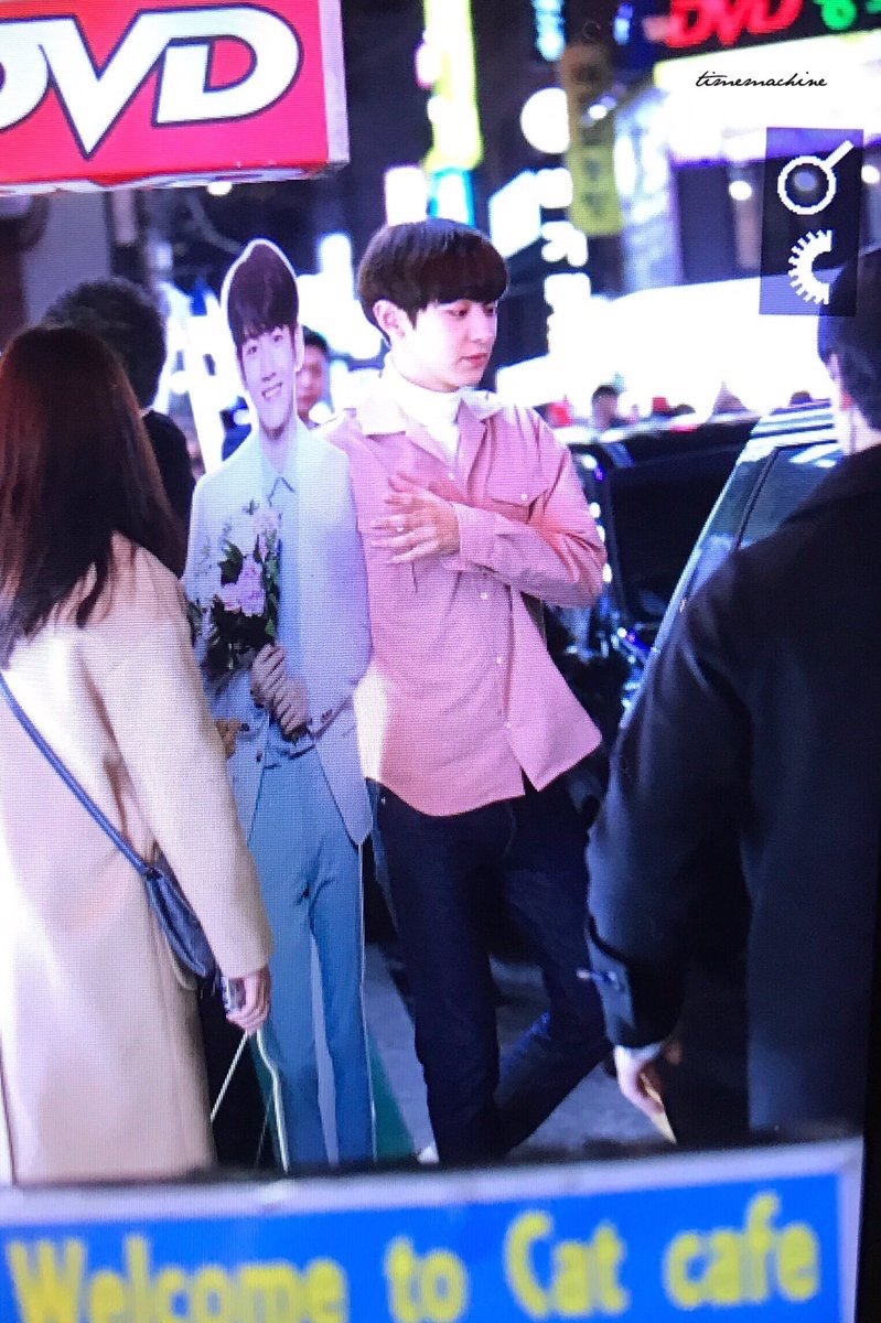 no friend is going to take home a standee of his friend and even tuck it in his bed