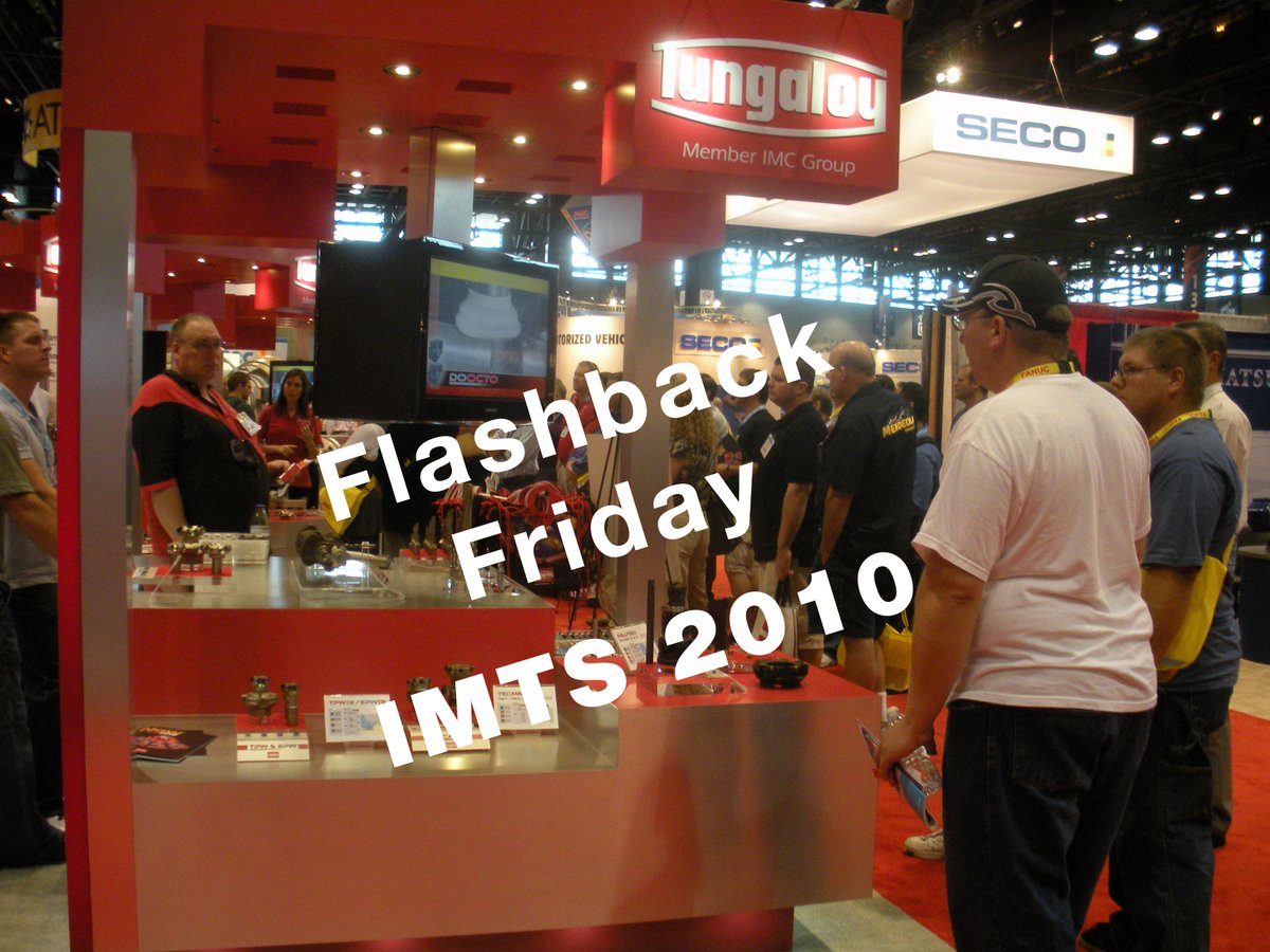 tungaloy's tweet photo. Flashback Friday - Back to the 2010 IMTS show!
#flashbackfriday #tungaloyamerica #MadeWithTungaloy #acceleratedmachining #carbidecuttingtool #cncmachinist #cncmilling #cuttingtools #dieandmold #indexabletools #instamachinist #machineshop
#metalcutting #metalremoval https://t.co/7iRZSGviwl