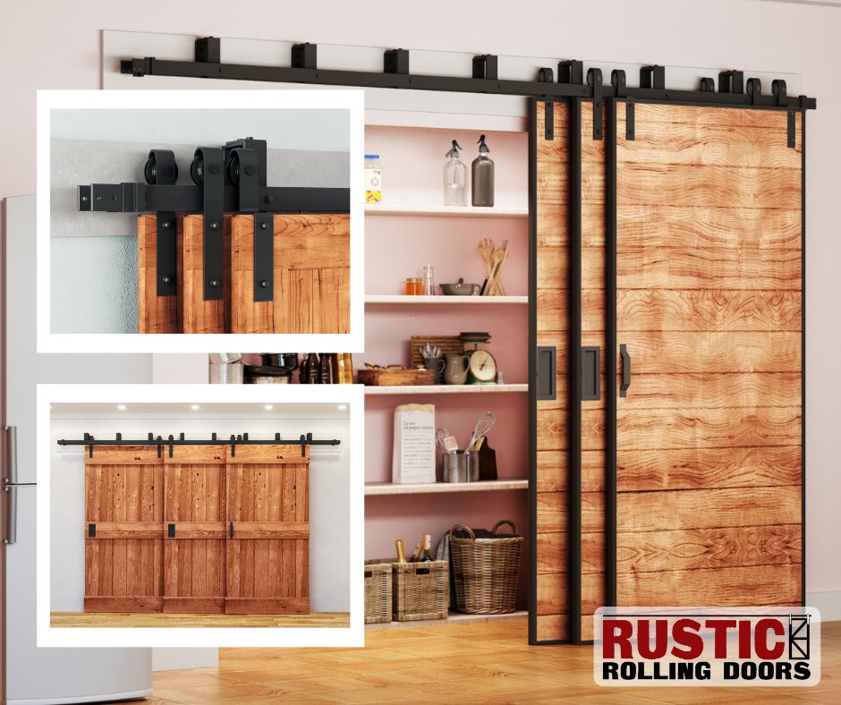 Triple Sliding Barn Doors