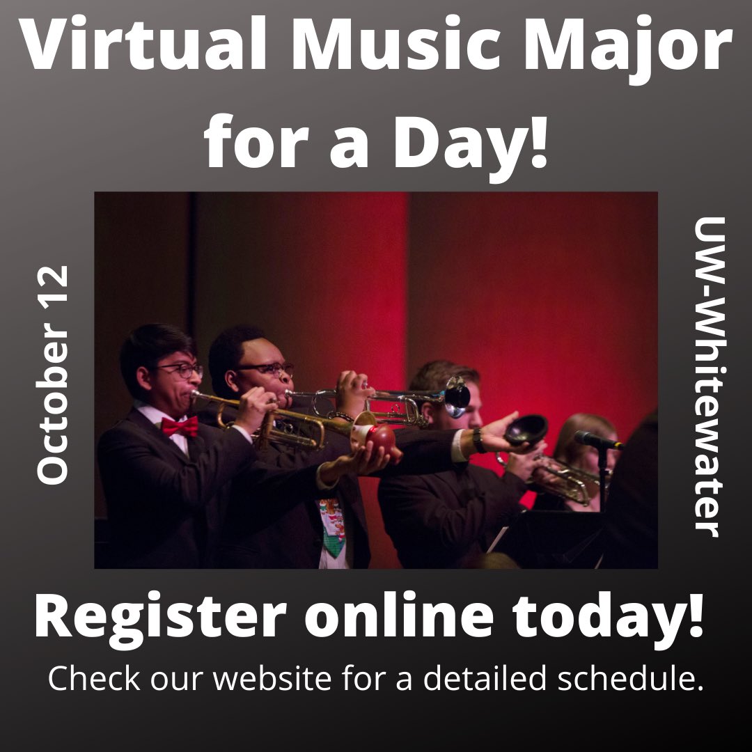 UWWMusic's tweet photo. We’re jazzed to see you October 12! https://t.co/G83wGD68Si