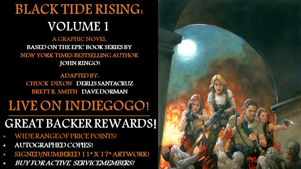 BTRGraphicNovel's tweet photo. 73% of the goal reached today! We're winning this battle, let's keep the momentum going to $32,000 &amp; beyond! Stand against the hordes w/ @Dixonverse @BrettRSmith76 @DaveDorman @Jringo1508 &amp; Derlis Santacruz! https://t.co/wxr9FBtb8X https://t.co/0PpzQec1Bm