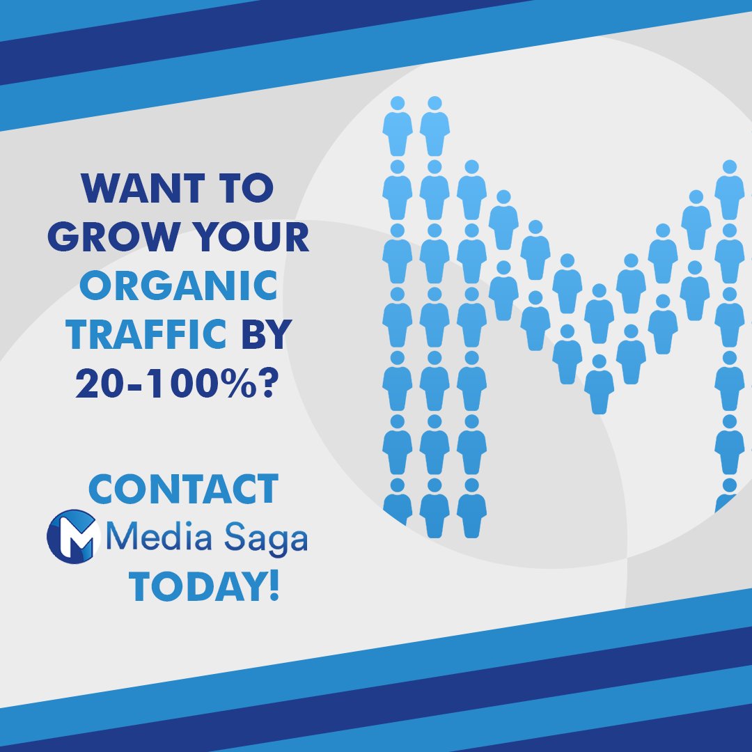 MediaSagaSocial's tweet photo. Want to grow your organic traffic by 20-100%? Contact MediaSaga today!

https://t.co/NIAL4DLt7R

#MediaSaga #onlinemarketing #digitalmarketing #digitalmarketingservice https://t.co/NwX0Y6EXum