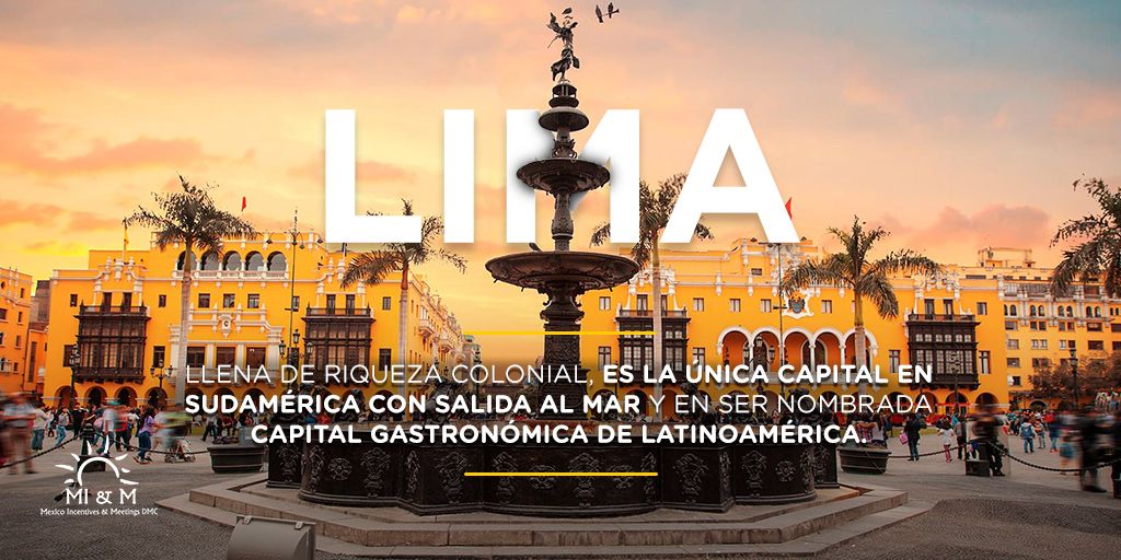 ¿Ya conocías este interesante dato de Lima?
<a href="/visitaelperu/">Visita Perú</a> 
#MiandmDMC #Travel #Experience