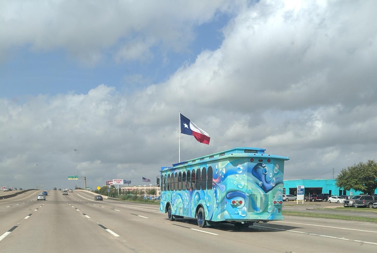 hotelylem's tweet photo. Today is #NameYourCarDay! The Trolley has added so much love and fun to the Hotel. The name that it has been given is "Light and Love". Do you name your vehicle? We would love to know it!

 #boutiquehotels #houstonhotel #HouMedicalCenter #Ichangetheworld #WhatIsYourYlem https://t.co/2oCc6WbCJd