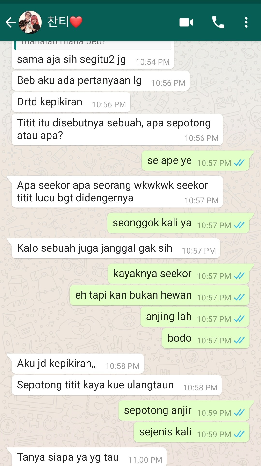 Firgiawan on X: guys mohon bantuannya dong, gue pengen tidur nyenyak.  jadi, titit itu disebutnya apa ya? sebuah? sejenis? seekor? sepotong? atau  apa? nuhun, semoga ada yang tau. t.cotuSwG6pGTE  X