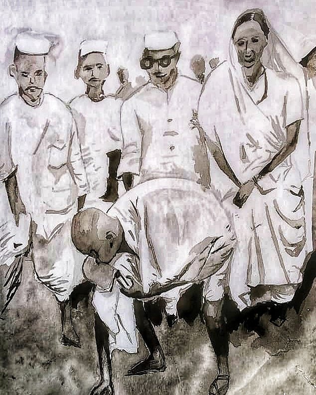 Unravelity Studios (@unravelity) on Twitter photo 2020-10-02 16:08:22 Gandhi jayanti tribute.... . Day 67 . . . #gandhiji #mahatma #gandhi #mahatmagandhi #gandhijayanti #dandi #dandimarch #tribute #artistsoninstagram #artwork #artofinstagram #sketchbook #artgalleries #instaartist #100dayschallenge #100days2020 #100daysofsketchingofficial Gandhi jayanti tribute.... . Day 67 . . . #gandhiji #mahatma #gandhi #mahatmagandhi #gandhijayanti #dandi #dandimarch #tribute #artistsoninstagram #artwork #artofinstagram #sketchbook #artgalleries #instaartist #100dayschallenge #100days2020 #100daysofsketchingofficial