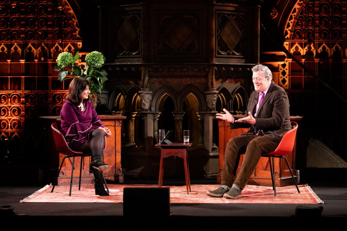 LKN_Libraries's tweet photo. Did you miss last night's event with @stephenfry and @ShappiKhorsandi?
Don't fret! You can catch up until tomorrow on https://t.co/sEj6IVCa3b. And it's #livecaptioned! 🥳
Let us know what you thought of the event by leaving us feedback in the event page: https://t.co/pgtocXvtzQ https://t.co/QeuXNJufNf