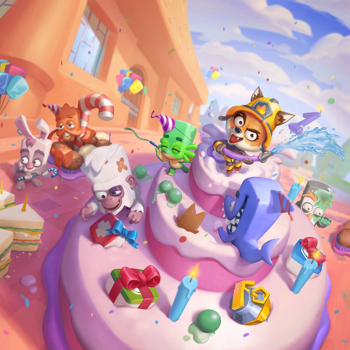 Zooba Happy Birthday Zooba Last Year On This Day We Released Zooba Today We Want To Say Thank You To The Millions Of Players That Are Part Of Our