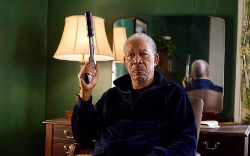 Birby_10's tweet photo. Morgan Freeman on Savage Mode 2: https://t.co/LqFjTOFYdk