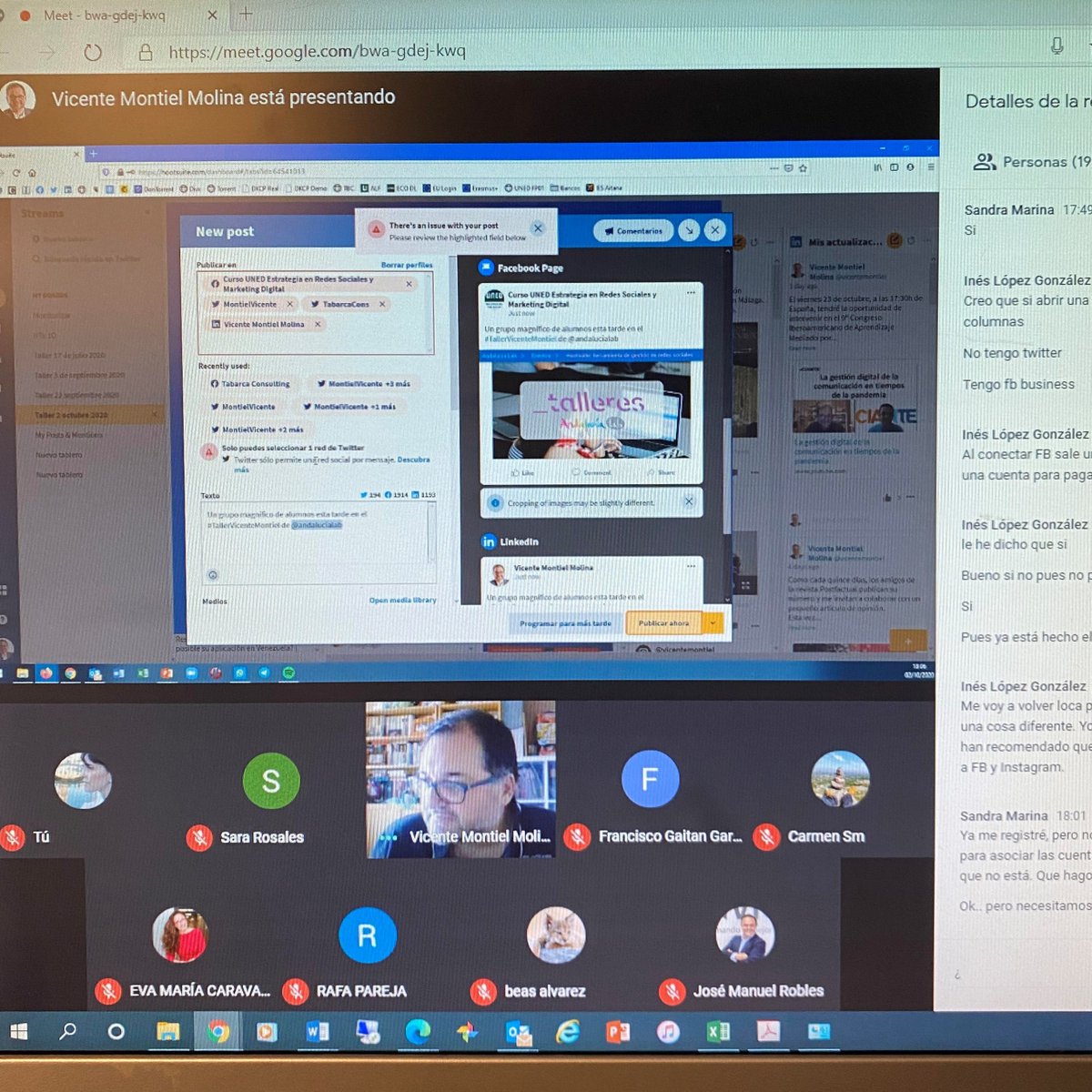 Encantada en el #tallervicentemontiel
Gracias Andalucia Lab  y <a href="/montielvicente/">Vicente Montiel</a>