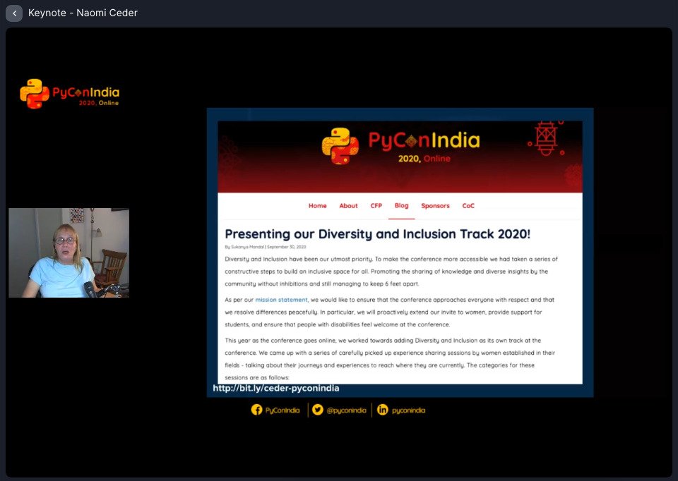 PyLadies India tweet media