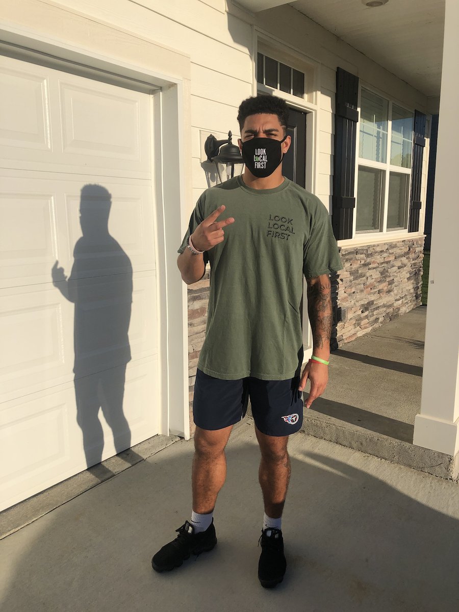Thx <a href="/amanihooker37/">Amani Hooker</a> (Safety) from the <a href="/Titans/">Tennessee Titans</a> &amp; former <a href="/TheIowaHawkeyes/">The Iowa Hawkeyes</a> football alum for repping our <a href="/Looklocalfirst/">Look Local First</a> swag! Getting the word out to always Look Local First means more now than ever! #looklocalfirst #LLF #smallbusiness #smallbiz #shoplocal #shopsmall <a href="/NFL/">NFL</a> <a href="/espn/">ESPN</a>