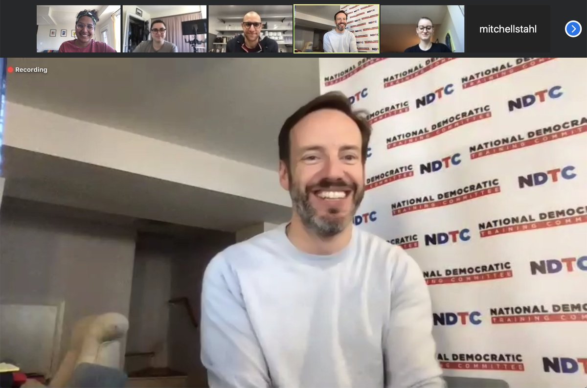 Mothership Strategies (@teammothership) on Twitter photo A special thanks to <a href="/TrainDems/">National Democratic Training Committee - NDTC</a>’ Founder <a href="/KellyNDTC/">Kelly Dietrich</a> for taking the time to talk to our staff today on the importance of the fundamental aspects of a Democratic campaign.
We look forward to electing Democrats up and down the ballot on November 3rd! 🗳️ A special thanks to <a href="/TrainDems/">National Democratic Training Committee - NDTC</a>’ Founder <a href="/KellyNDTC/">Kelly Dietrich</a> for taking the time to talk to our staff today on the importance of the fundamental aspects of a Democratic campaign.
We look forward to electing Democrats up and down the ballot on November 3rd! 🗳️