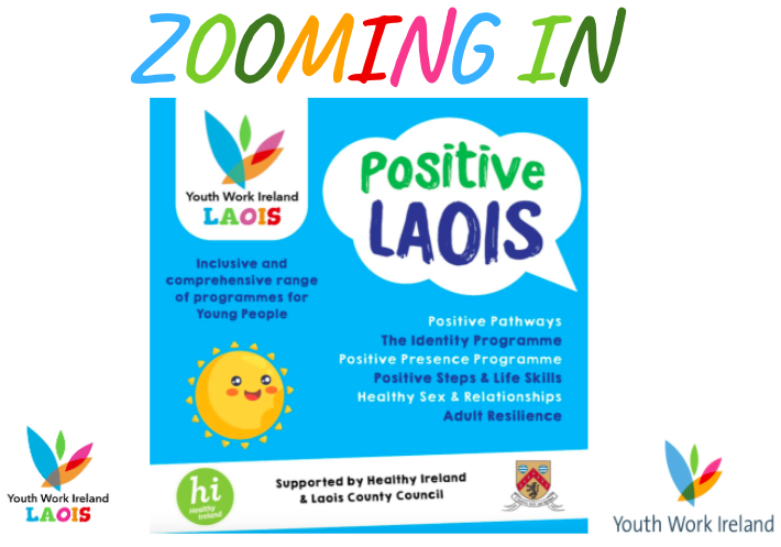 ZOOMING IN ON @LaoisYwi: Positive Steps and Life Skills gives young people the tools and skills they need to progress into adulthood and deal with any issues which they face. This programme has completely adapted to offer supports during the current restrictions via Zoom!