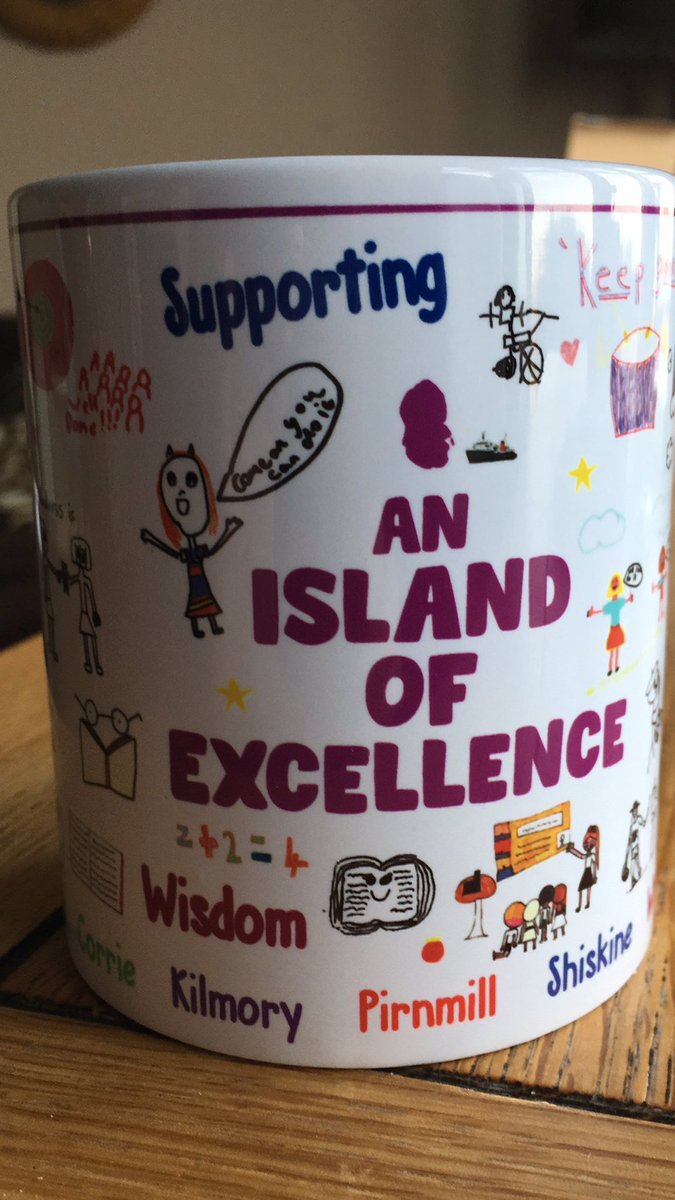 corrieprimarysc's tweet photo. All children got a mug today with the school values and the images of examples that we all worked on before Lockdown #teasup #prettymug https://t.co/rXoEjCyzMW