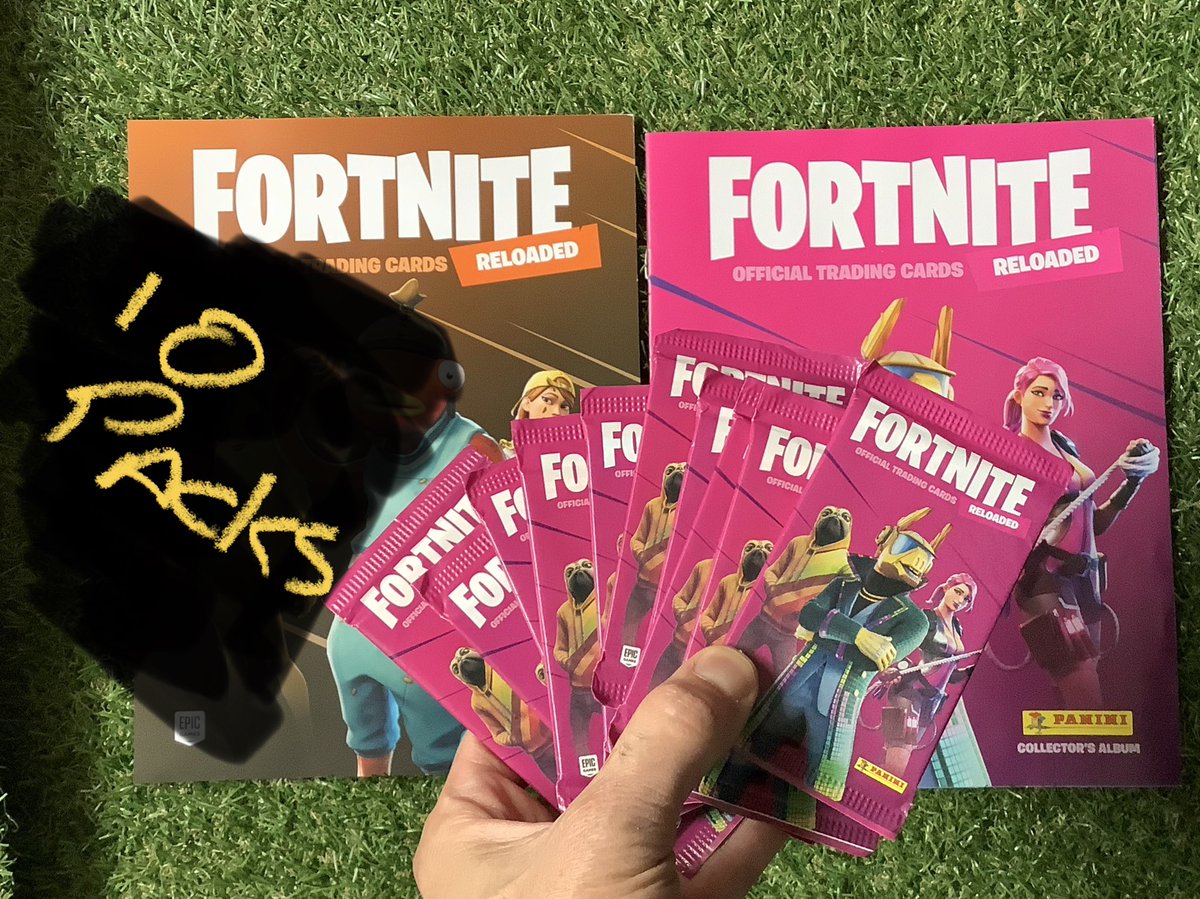 tradingcardboss's tweet photo. Panini Fortnite Reloaded (2020) - In Search Of Moving Cards #Officalpanini #Epicgames #Fortnite #Fortnitereloaded
https://t.co/pg7mIERJzp https://t.co/0otDbCQdud