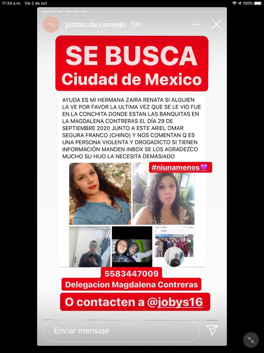 Favor de compartir ⁦#NiUnaMenos ⁦