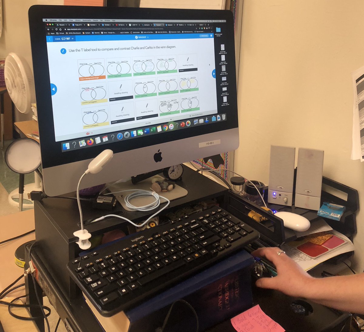 Vogel 3rd grade virtual learners are rocking a Nearpod lesson today. <a href="/VogelESISD/">Vogel Elementary</a> <a href="/SeguinISD/">Seguin ISD</a> #NearpodRocks