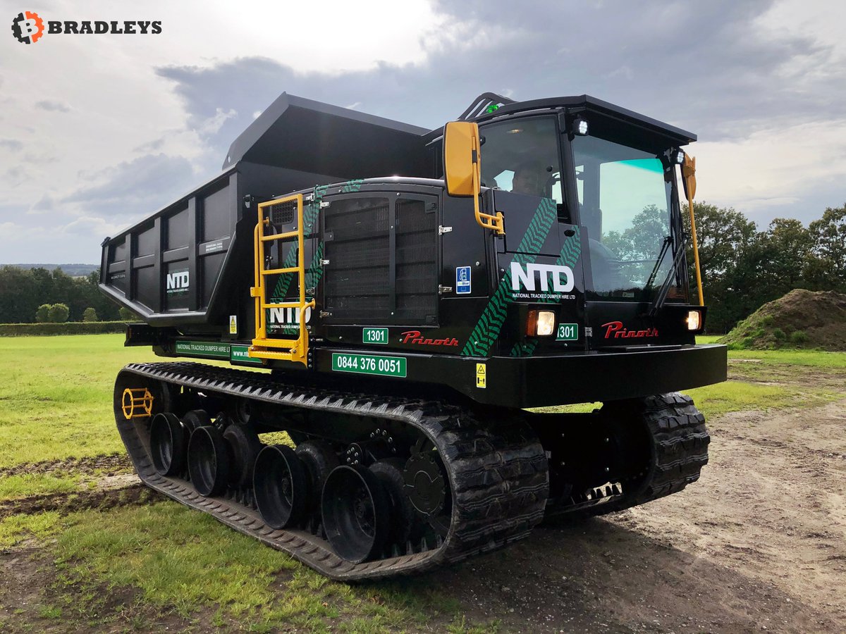 NTDH_LTD's tweet photo. 👀⭐️PRINOTH PANTHER T14R - Stage 4⭐️
We are very excited to reveal these new fantastic additions to our fleet.  
The very latest and largest payload tracked dumper available for hire in the UK 🇬🇧 💪 https://t.co/4eDSXreHsA