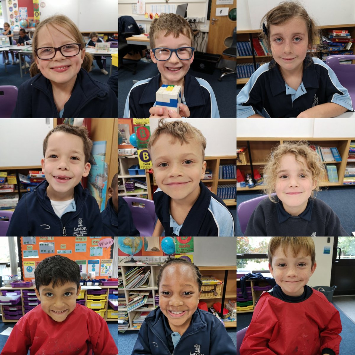 LaxtonJunior's tweet photo. It may be wet and windy outside, but our Year 2 children still had plenty to smile about during art this afternoon. #WorldSmileDay #WeAreLJS #LJSArt #LJSYearTwo https://t.co/5iVLpHpknT