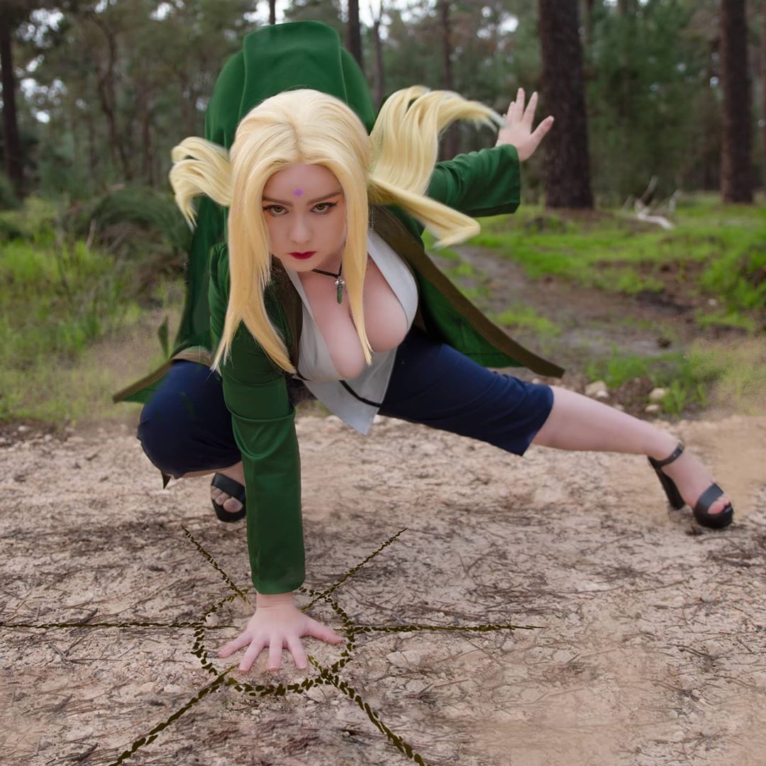 Naruto Tsunade Cosplay