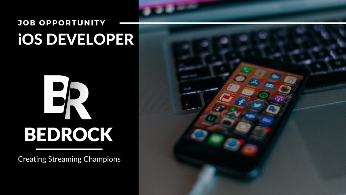 Bedrock_Stream's tweet photo. #JobOpportunity // We are looking for iOS Developers to join our team and help us build the best streaming apps in Europe! More info: https://t.co/YBBygwPOdA

#CreatingStreamingChampions https://t.co/utAAdUUQPo