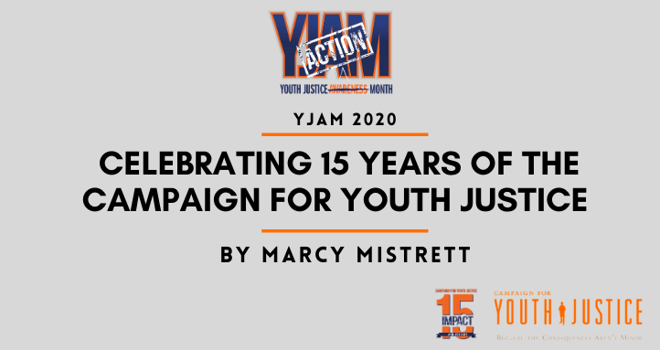 justiceforyouth's tweet photo. #YJAM (Youth Justice Action Month) is officially here! We are also celebrating 15 years of @justiceforyouth in our final months before we cease operations in Dec. 2020. Check out our #YJAM kick-off blog by CFYJ CEO  @MMistrett on #CFYJIMPACT:
https://t.co/MvZcI6LJqp https://t.co/GJwARmuTNH