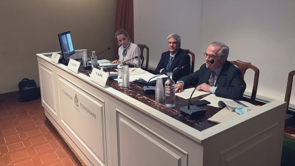 ITAtradeagency's tweet image. Il DG #Luongo oggi alla Pontignano Conference ➡️ “Working  together" è il risultato del workshop trade and investment 🇬🇧🇮🇹 tenutosi oggi. #ICE e DTI collaboreranno insieme a iniziative promozionali su settori come future mobility, cybersecurity, life sciences e ✈️🚀.