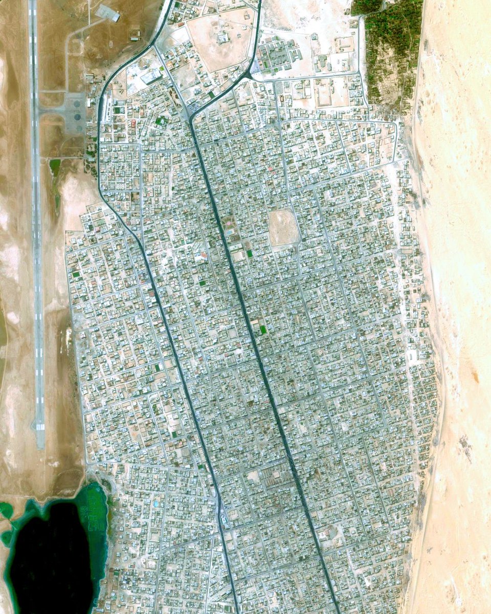 Location | Nouadhibou, Mauritania

The second largest city in Mauritania is Nouadhibou, is home to the worlds longest iron ore train (2-3 km long) and worlds largest ship graveyard.
#nouadhibou #mauritania #mauritanie #africa #aerial #urbanplanning #grid