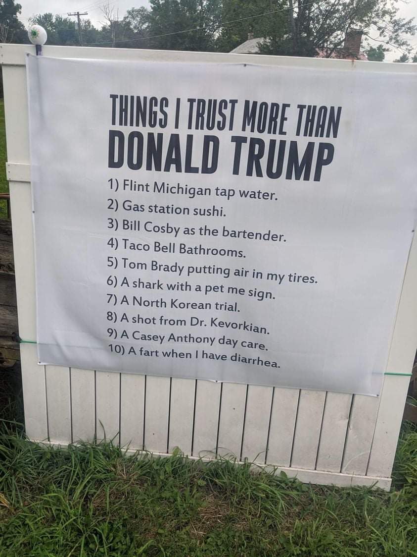 BySilent's tweet photo. @janrobinjackson @DrDinD @thehill @FOTCangela Great fantasy but we all know @JoeBiden is way to decent to do that but go put more distance between him & #CadetBoneSpurs
#TrumpTheDisaster
#TrumpMoneyLaundering
#TrumpNegligentHomicide
#TrumpVirus
#TrumpTraitor https://t.co/YkgyrDKS6r