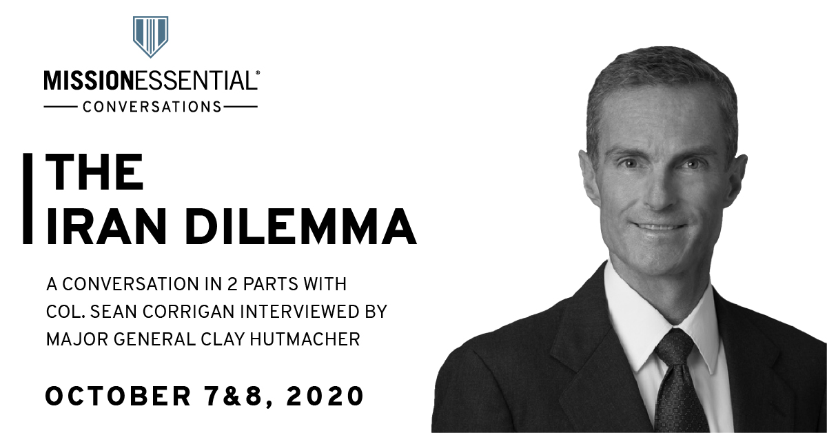 Join us for a two-part conversation from Col. Sean Corrigan (R), interviewed by MG Clay Hutmacher (R). Col. Corrigan, a 30-year veteran of the #USArmy, will discuss the current dilemma the US is facing with Iran and the potential future of relations. ⤵️ ed.gr/cvxym