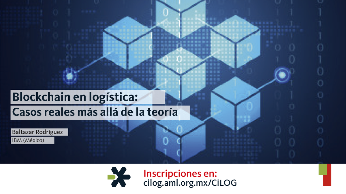 MexicoLogistico's tweet photo. #SabíasQue: Una Blockchain, es un registro digital de transacciones realizadas con criptomonedas. ¿Qué implica esto para el futuro de la logística?
En el #CiLOG2020, un experto en el tema nos ayudará a resolver éstas y otras cuestiones para definir el potencial del Blockchain. https://t.co/zNkTDtCB3B